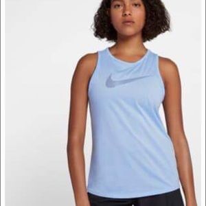 Blue Nike dri fit tank top